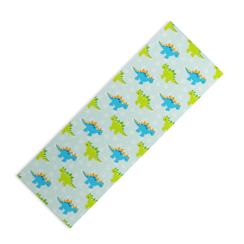 Avenie Dinosaur Pattern Stegosaurus Yoga Mat