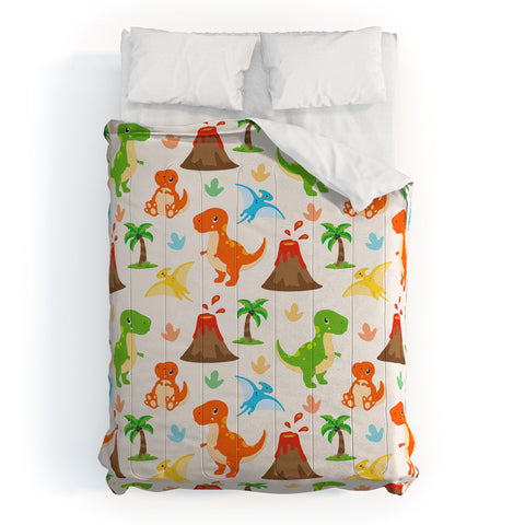 Avenie Dinosaur Pattern T Rex Comforter