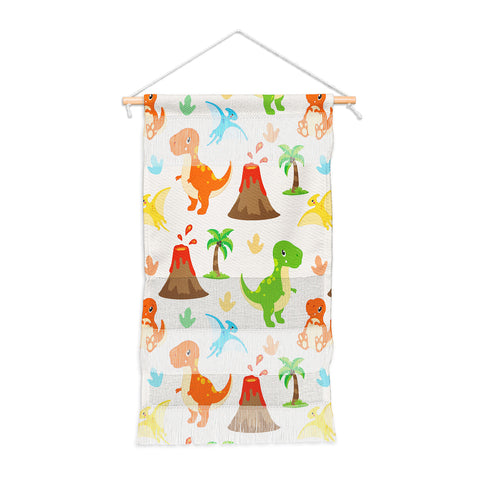 Avenie Dinosaur Pattern T Rex Wall Hanging Portrait
