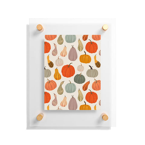 Avenie Fall Pumpkin and Squash I Floating Acrylic Print
