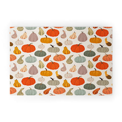 Avenie Fall Pumpkin and Squash I Welcome Mat