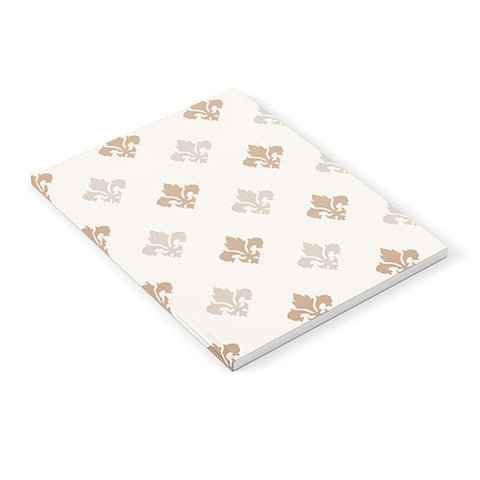 Avenie Fleur De Lis Neutral Notebook