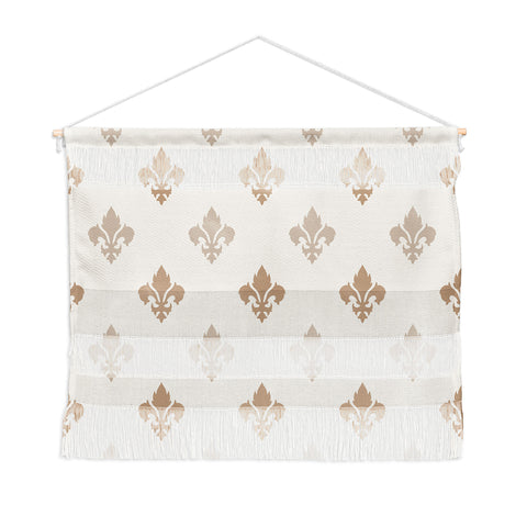 Avenie Fleur De Lis Neutral Wall Hanging Landscape
