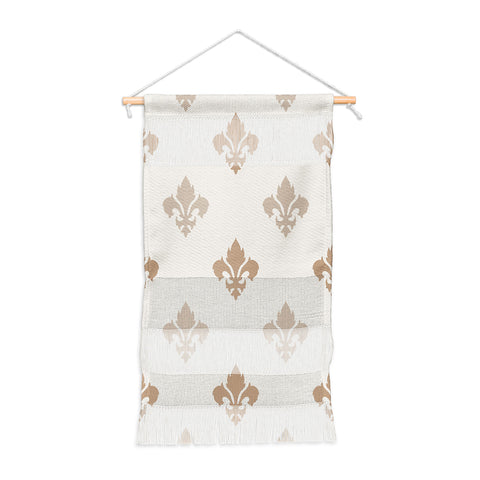 Avenie Fleur De Lis Neutral Wall Hanging Portrait