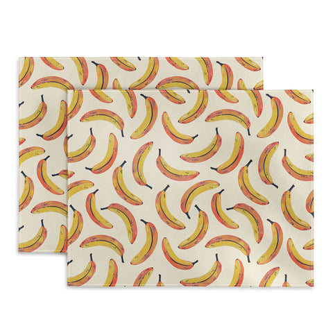 Avenie Fruit Salad Collection Banana Placemat