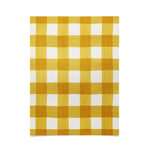 Avenie Fruit Salad Collection Gingham Poster