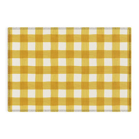 Avenie Fruit Salad Collection Gingham Outdoor Rug