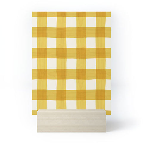 Avenie Fruit Salad Collection Gingham Mini Art Print