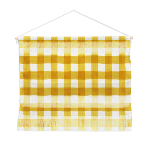 Avenie Fruit Salad Collection Gingham Wall Hanging Landscape