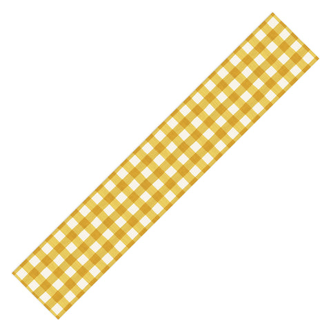 Avenie Fruit Salad Collection Gingham Table Runner