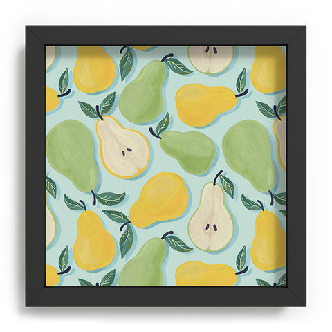 Avenie Fruit Salad Collection Pears Recessed Framing Square