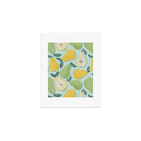 Avenie Fruit Salad Collection Pears Art Print