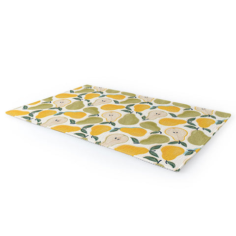 Avenie Fruit Salad Collection Pears I Area Rug