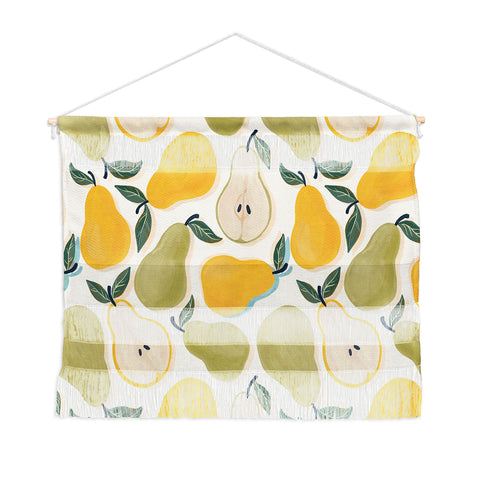 Avenie Fruit Salad Collection Pears I Wall Hanging Landscape