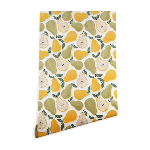 Avenie Fruit Salad Collection Pears I Wallpaper