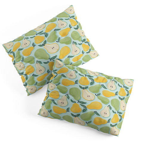 Avenie Fruit Salad Collection Pears Pillow Shams