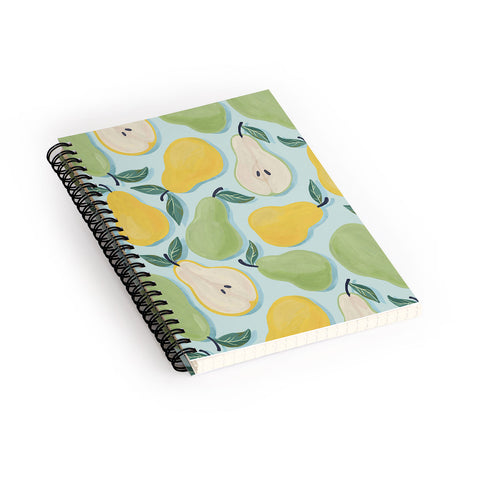 Avenie Fruit Salad Collection Pears Spiral Notebook