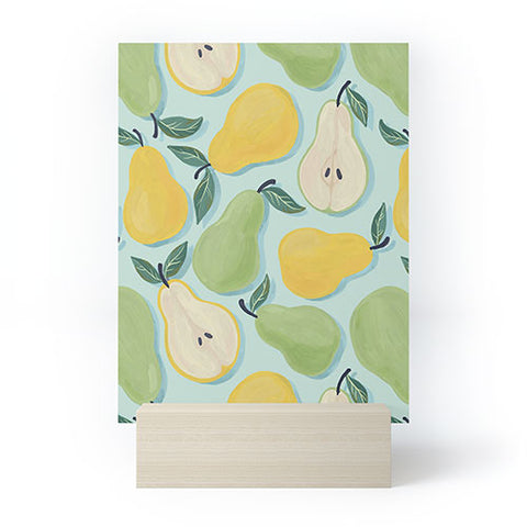Avenie Fruit Salad Collection Pears Mini Art Print
