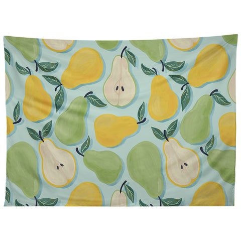 Avenie Fruit Salad Collection Pears Tapestry