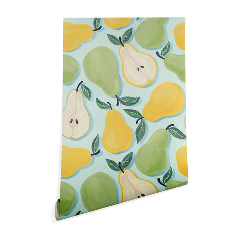 Avenie Fruit Salad Collection Pears Wallpaper