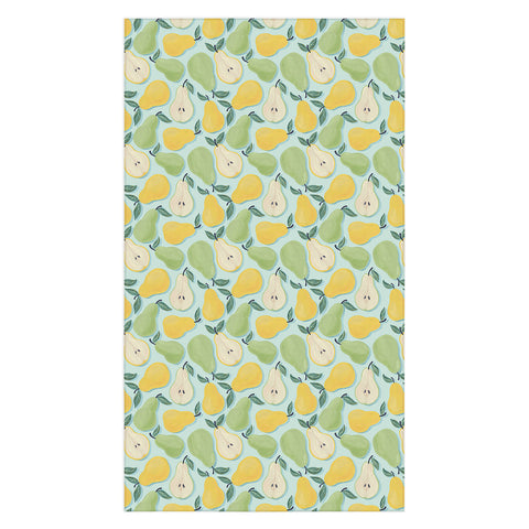 Avenie Fruit Salad Collection Pears Tablecloth