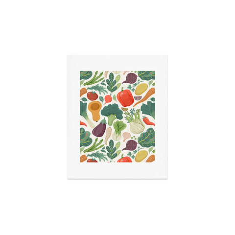 Avenie Fruit Salad Collection Veggies Art Print
