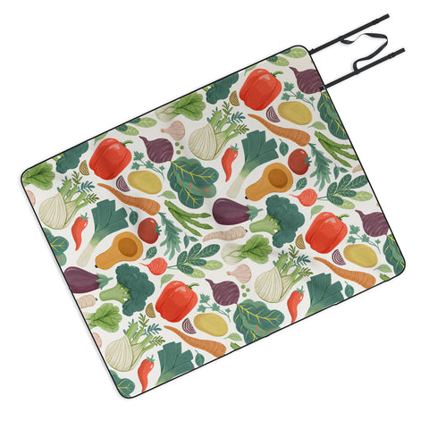 Avenie Fruit Salad Collection Veggies Picnic Blanket