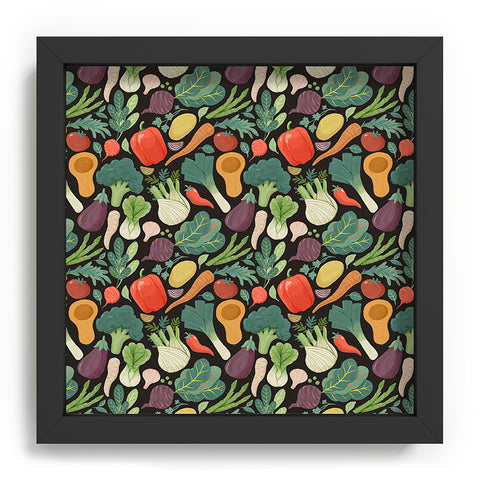Avenie Fruit Salad Mixed Veggies Recessed Framing Square