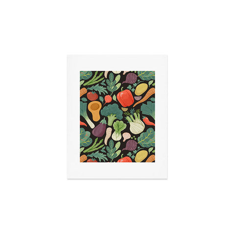 Avenie Fruit Salad Mixed Veggies Art Print