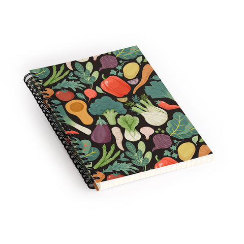 Avenie Fruit Salad Mixed Veggies Spiral Notebook