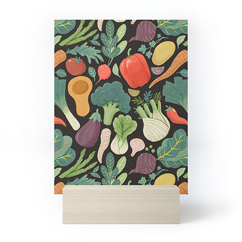 Avenie Fruit Salad Mixed Veggies Mini Art Print