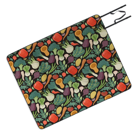 Avenie Fruit Salad Mixed Veggies Picnic Blanket