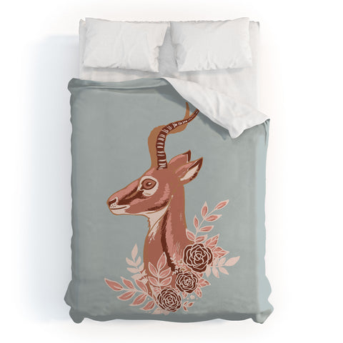 Avenie Gazelle Winter Collection Duvet Cover