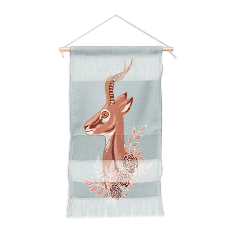 Avenie Gazelle Winter Collection Wall Hanging Portrait