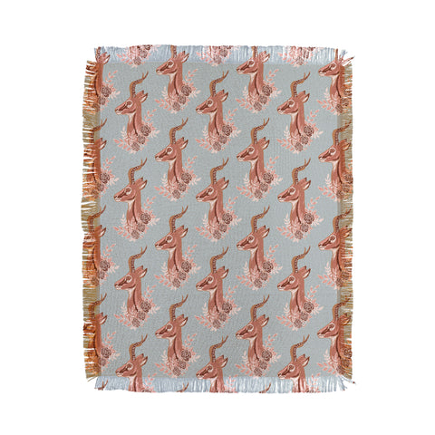 Avenie Gazelle Winter Collection Throw Blanket