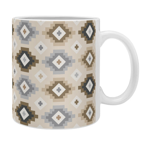 Avenie Geometric Aztec Earth Tones Coffee Mug