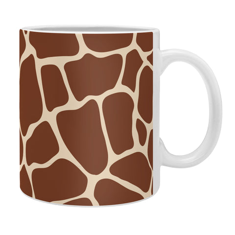 Avenie Giraffe Print Coffee Mug