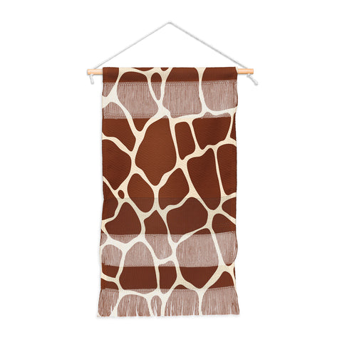 Avenie Giraffe Print Wall Hanging Portrait