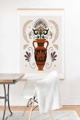 Avenie Greek Vase Art Print And Hanger