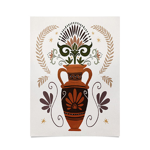 Avenie Greek Vase Poster