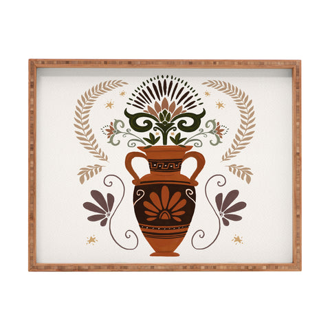 Avenie Greek Vase Rectangular Tray