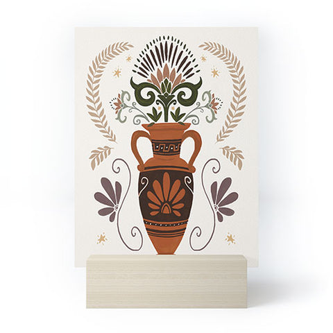 Avenie Greek Vase Mini Art Print