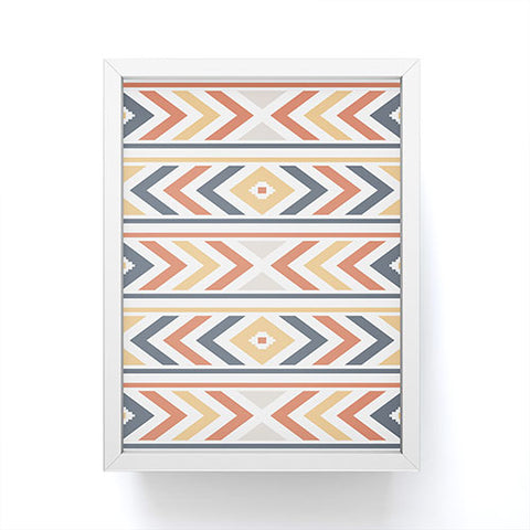 Avenie Horizontal Aztec Framed Mini Art Print
