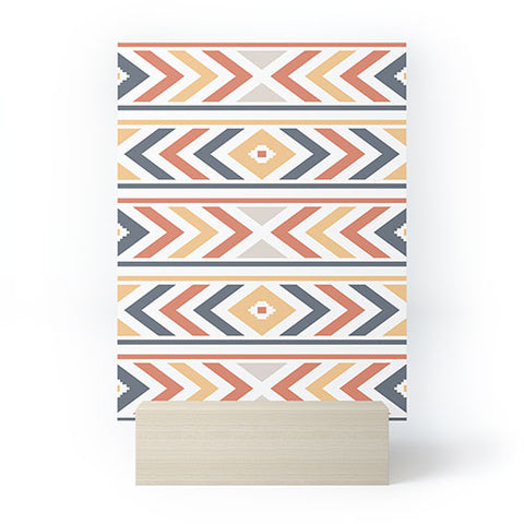 Avenie Horizontal Aztec Mini Art Print