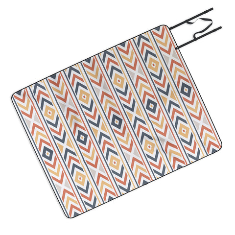Avenie Horizontal Aztec Picnic Blanket