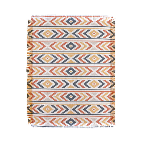 Avenie Horizontal Aztec Throw Blanket