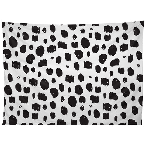 Avenie Ink Dots Tapestry