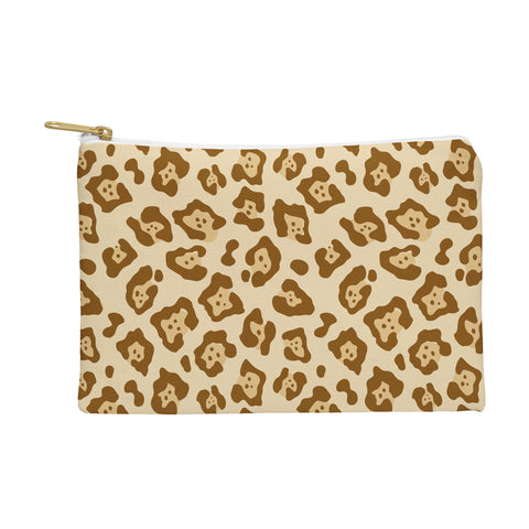 Avenie Jaguar Print Pouch