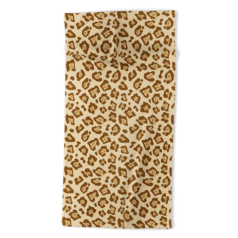 Avenie Jaguar Print Beach Towel