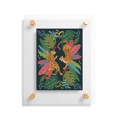 Avenie Jungle Cats Floating Acrylic Print